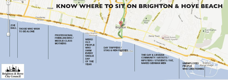 Brighton and Hove  Beach Guide